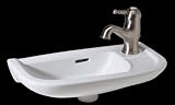 Bathroom Sink Wall Mounted by Rohl - 1090-00 in White