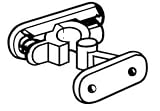 W4 Viva Door Retainer for Caravans & Motorhomes   VIVA RETAINER Motorhomes door Caravans 