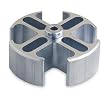 Flex-a-lite 14556 Mill Finish 2 Fan Spacer Kit