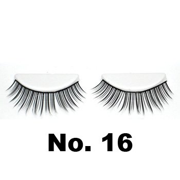 Model 21 False Eyelashes No. 16, 10 Pairs