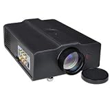 3.2 LED Digital Projector w/HDMI, VGA, Component, USB  SD Connectors - Enjoy Custom Viewing with a 50 to 100 Display