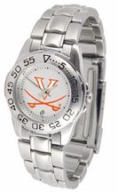 Virginia Cavaliers Gameday Sport Ladies' Watch with a Metal Band