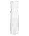 BIUBIU Women's Boho Summer V neck Chiffon Beach Maxi Dress Style #7 White 2XL