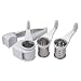 Faringdon Rotary grater set (includes 3 graters) s/s plastic
