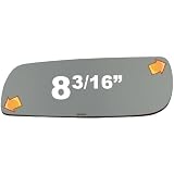 2000-2006 LINCOLN LS Flat, Driver Side Replacement Mirror Glass by Automotive Mirror Glass
