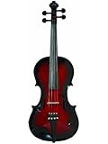 Barcus Berry Vibrato-AE Series BAR-AEVR Acoustic-Electric Violin (Red-Berry Burst)