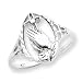 Genuine IceCarats Designer Jewelry Gift Sterling Silver Religious Ring Size 7.00