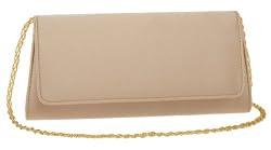 La Regale Satin Clutch with Shoulder Strap