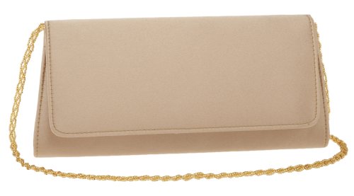 La Regale Satin Clutch Shoulder Strap