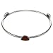EXP Handmade Jasper & Silver Bangle Bracelet