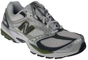 New Balance Mens MR720GR - M/W White/Silver/Green Running shoe