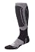 Made using Merino wool and an acrylic fabric, these socks have been developed specifically to enhance the fit, comfort and warmth of your snowboard boot. They use extra high-density terry looping in strategic areas to improve comfort and shock absorption - most notably on the shin and the instep to protect you against the ankle strap or your binding, while greater volume around the achilles improves longevitiy, grip and cushioning. They also use elastane to help maintain fit, shape and durability. 42% merino wool, 42% acrylic, 14% polyamide, 2% elastane.