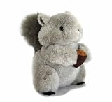 Fiesta 10 Gray Plush Squirrel with Acorn