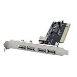 Sabrent SBT-ALI5Y 5 Port Hi-Speed USB 2.0 PCI Hi Speed Card Adapter