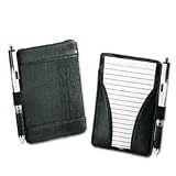 Oxford 63519 - At-Hand Note Card Case Holds & Includes 25 3 x 5 Ruled Cards, Black-ESS63519