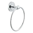 Moen DN0786CH Inspirations Towel Ring, Chrome