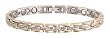Sabona Lady Executive Regal Duet Magnetic Bracelet, Size Medium