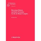 Brownian Motion and Index Formulas for the De Rham Complex (Mathematical Research (Vch... by Kazuaki Taira