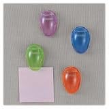 Cubicle Clips, Standard, 4/PK, Translucent (OIC30172) Qty-2