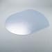 AntiStaticMat Chair Mat for Medium Pile Carpets, Contour, 48 x 56, No Lip, Clear (RUB45820)