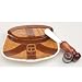 Fishing Creel Plate and Spreader Set, Big Sky Carvers