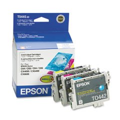 Epson Color Ink Cartridge Multipack (C64, C66 ,C84, C86, and CX6400 Printers) T044520