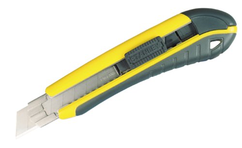 Stanley Bostitch 10-480 Ergonomic Handle Contractor Grade Dynagrip Retractable Knife, 8 Points/Blade