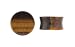 Semi-Precious Tigereye Plugs - 3/4'' - Sold as a Pair