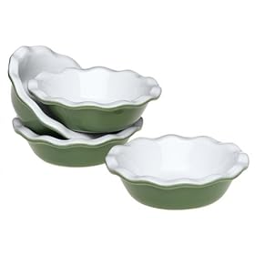 Emile Henry Provencal Individual Pie Plates, Set of 4