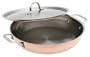 Calphalon Tri-Ply Copper 12-Inch Everyday Pan with Stainless Lid