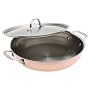 Calphalon Tri-Ply Copper 12-Inch Everyday Pan with Stainless Lid