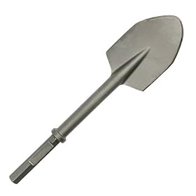 Hitachi 985233 1-1 8-Inch Hex 5-1 2-Inch by 20-Inch Hammer Clay Spade by Hitachi