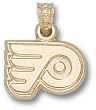 Philadelphia Flyers "P" Logo 3/8" Charm/Pendant -14K/10K, Stainless Steel or Gold Plated