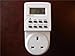 PK Green 7 Day Plug In Digital Mains Security Timer