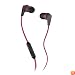 Skullcandy S2IKDY-010 Ink'd 2.0  Earbud Headphones with Mic (Black/Red)