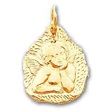10k Angel Pendant