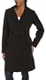 Jones New York Women's Stretch Crepe Single Breasted Button Front Belted Trench