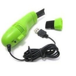 HK Portable USB Computer Laptop Green Mini Keyboard Vacuum Dust Collector Cleaner