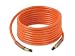 25' x 3/8" USA Orange Air Hose