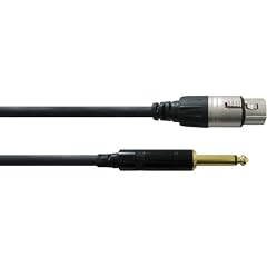 CORDIAL Mikrofonkabel Neue FAIR LINE CCM 5 FP, 5,0 m XLR female / Klinke mono, Kabel: Mikrofonkabel neuen FAIR LINE, neue hochwertige REAN-XLR-Steckverbinder