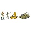 G.I. Joe Armadillo Tank vs. Serpentor's Air Chariot