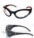 2 Raven Smoke Clear Glasses Sunglasses Motorcycle ATV These Also Have a Double-sided Anti-fog Coating!
