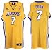 Lamar Odom Los Angeles Lakers #7 Swingman Adidas NBA Basketball Jersey (Gold)