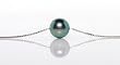 HinsonGayle Handpicked AAA Peacock Tahitian Cultured Pearl Solitaire Necklace