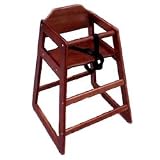 Assembled Mahogany High Chair (06-0009)