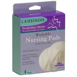 Lansinoh Washable Nursing Pads (4 Pads)