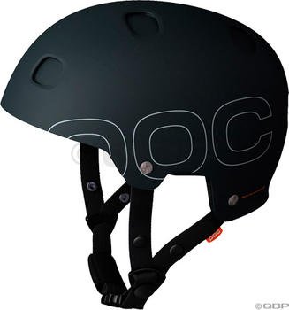POC Receptor + Helmet, Black, Large