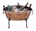 Achla C-52C Embossed Copper Galvanized Tub