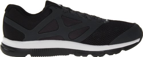 Reebok Men's Reebok Dual Turbo Fire Running Shoe,Gravel/Black/Steel/Flat Grey,8.5 M US Review