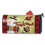 MailWraps Cold Nose Snowman Magnetic Mailbox Cover